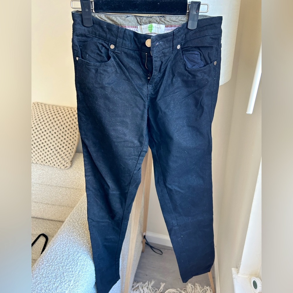 Stella McCartney black jeans (slight shiny/sheer)